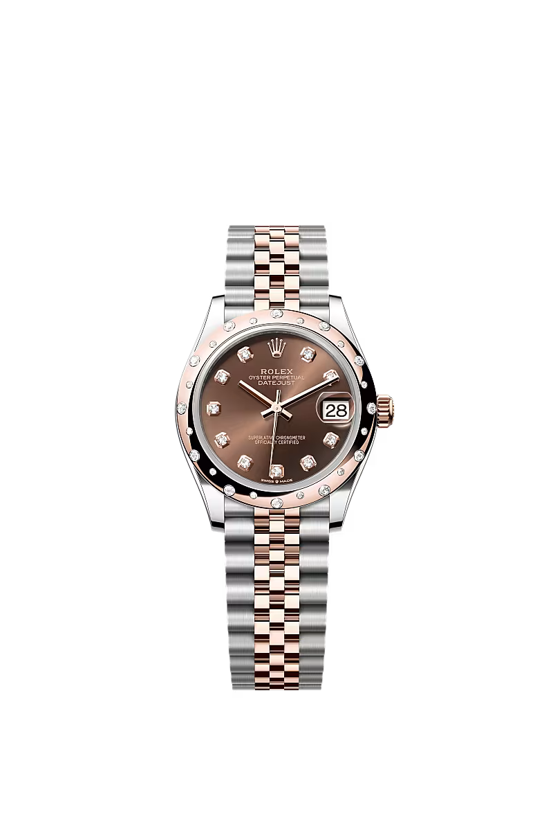 Women’s Rolex Datejust 31 278341RBR Oystersteel & Everose Gold Automatic Watch