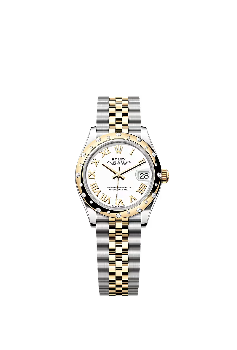 Women’s Rolex Datejust 31 Ref. 278343RBR – Yellow Rolesor, White Dial, Jubilee Bracelet