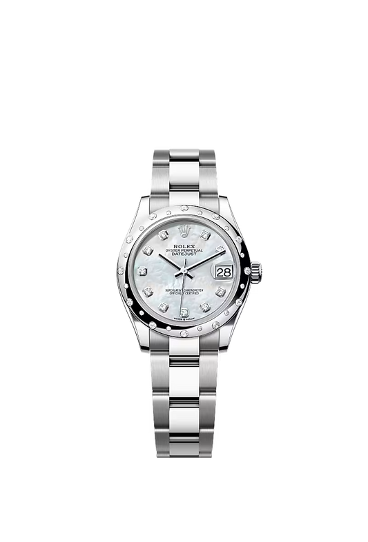 Women’s Rolex Datejust 31 278344RBR Oystersteel & White Gold Diamond Watch - Zeuskicks
