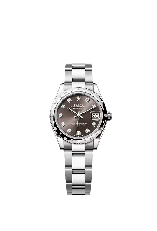 Women’s Rolex Datejust 31 278344RBR Oystersteel & White Gold Diamond Watch - Zeuskicks