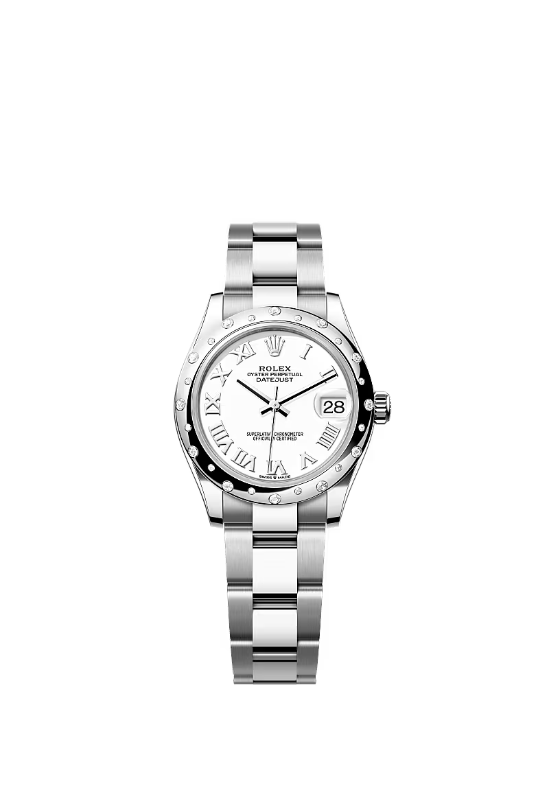 Women’s Rolex Datejust 31 278344RBR Oystersteel & White Gold Diamond Watch - Zeuskicks