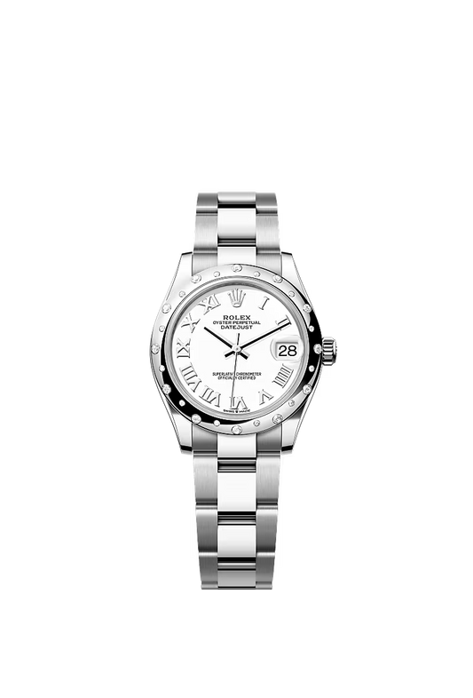 Women’s Rolex Datejust 31 278344RBR Oystersteel & White Gold Diamond Watch - Zeuskicks