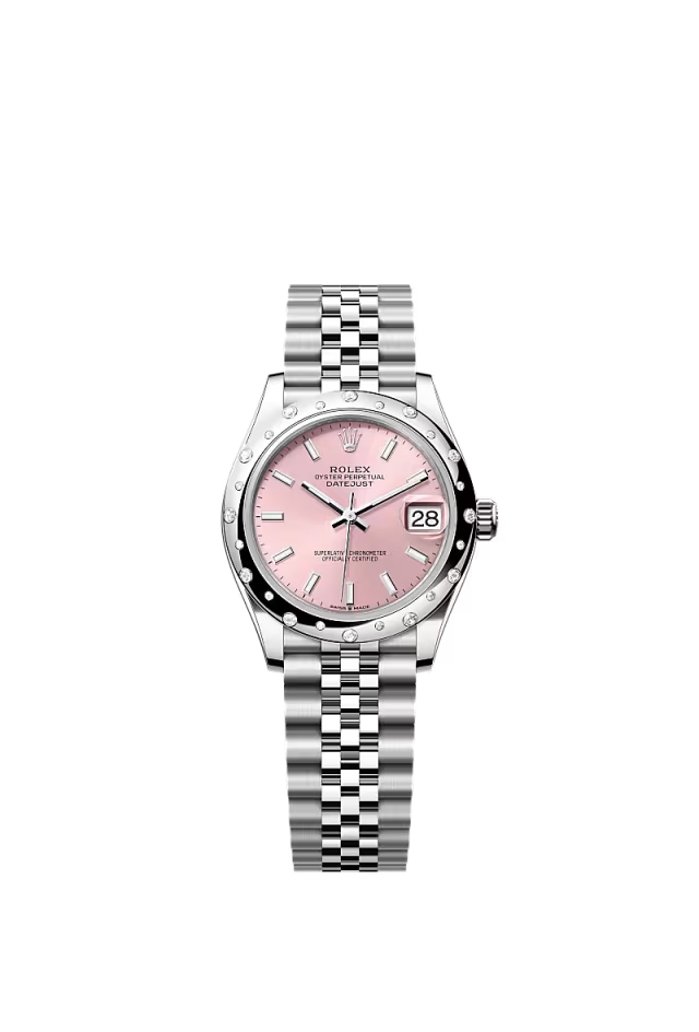 Women’s Rolex Datejust 31 Ref. 278344RBR Pink Diamond Dial Automatic Watch - Zeuskicks