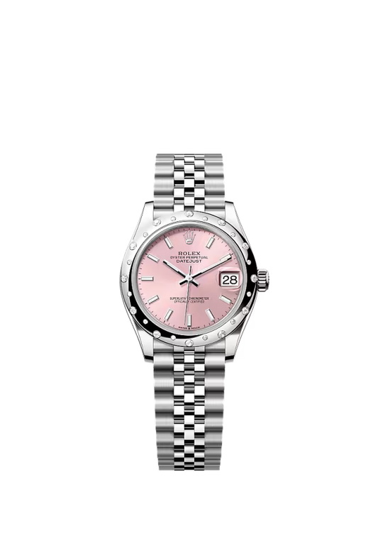Women’s Rolex Datejust 31 Ref. 278344RBR Pink Diamond Dial Automatic Watch - Zeuskicks