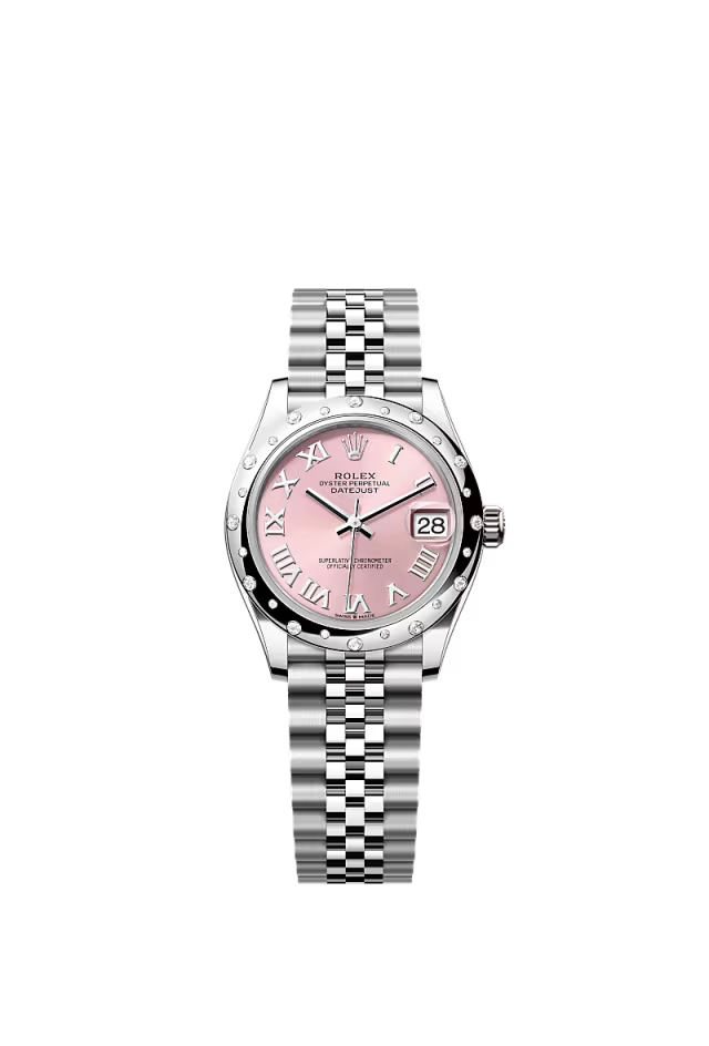 Women’s Rolex Datejust 31 Ref. 278344RBR Pink Diamond Dial Automatic Watch - Zeuskicks