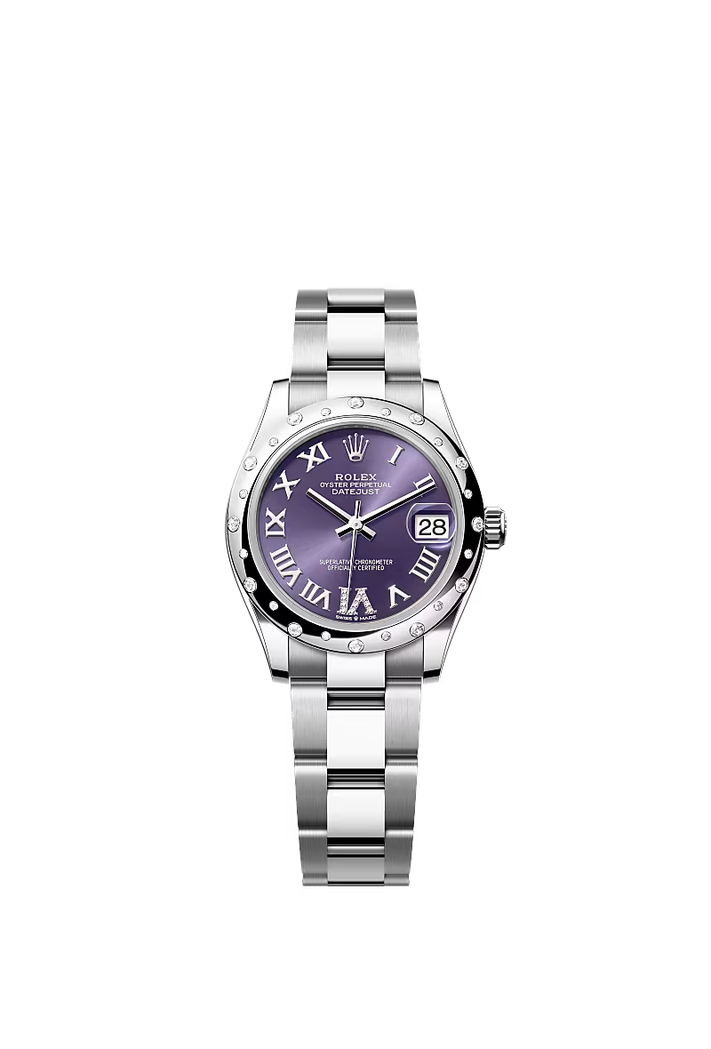 Women’s Rolex Datejust 31 278344RBR Oystersteel & White Gold Diamond Watch - Zeuskicks