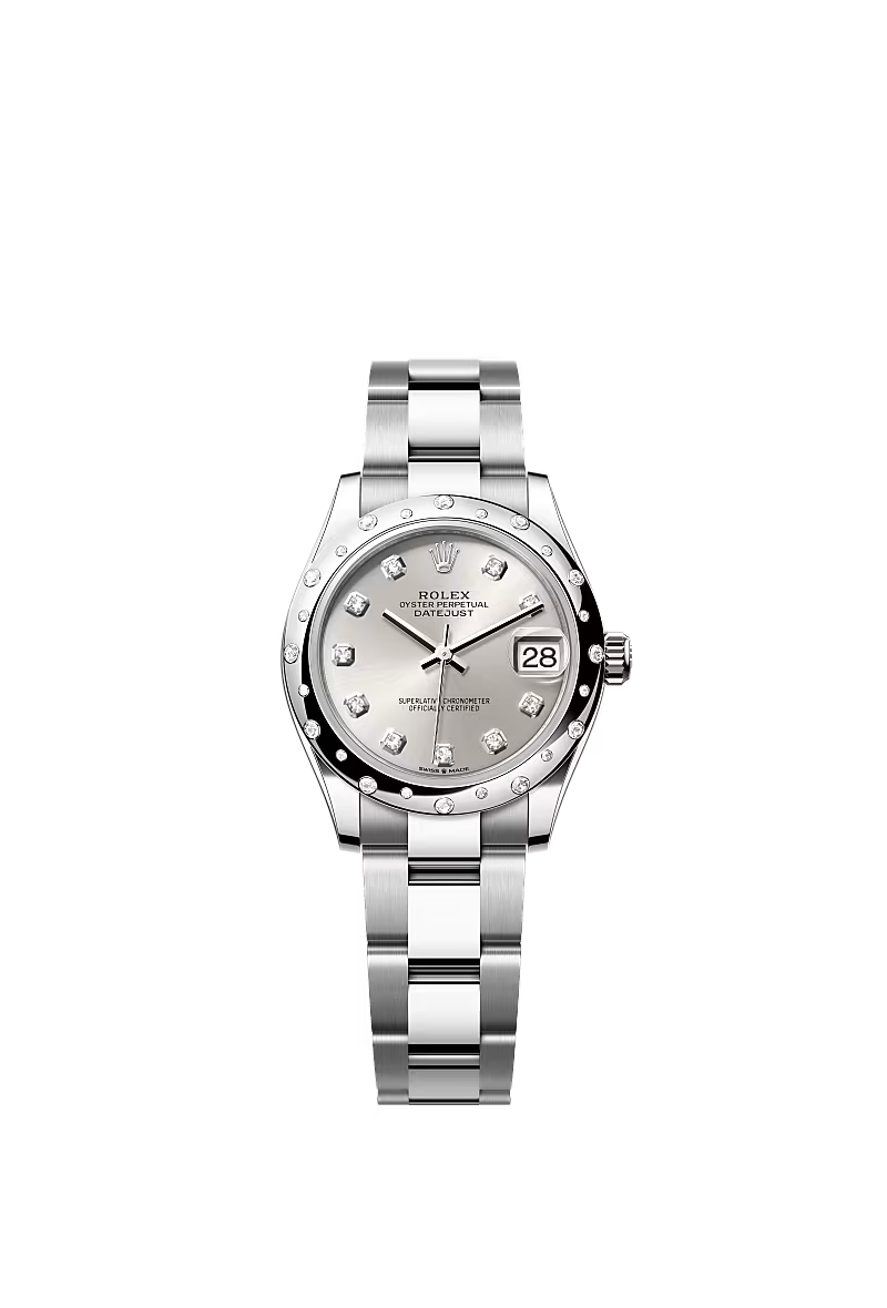 Women’s Rolex Datejust 31 278344RBR Oystersteel & White Gold Diamond Watch - Zeuskicks