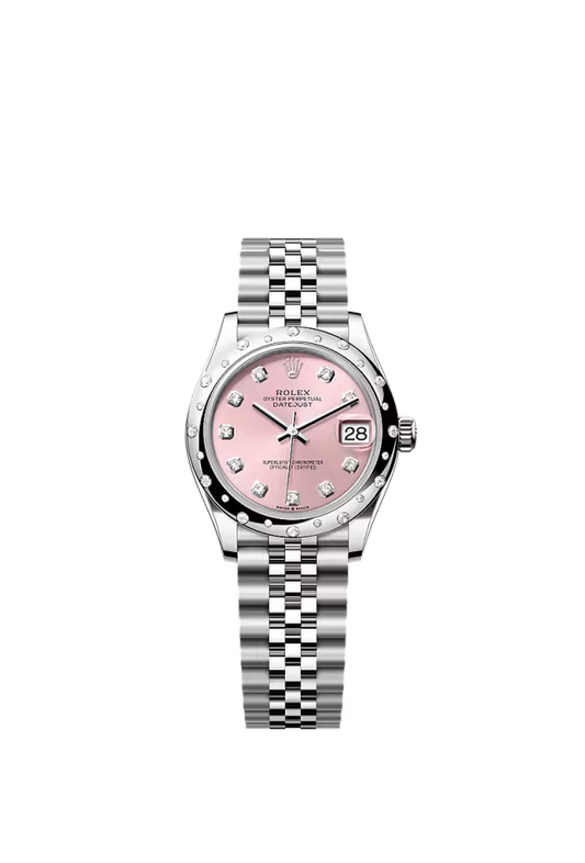 Women’s Rolex Datejust 31 Ref. 278344RBR Pink Diamond Dial Automatic Watch - Zeuskicks