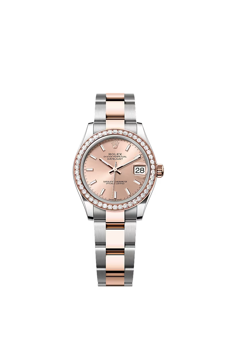 Women’s Rolex Datejust 31 278381RBR Oystersteel & Everose Gold Diamond Watch