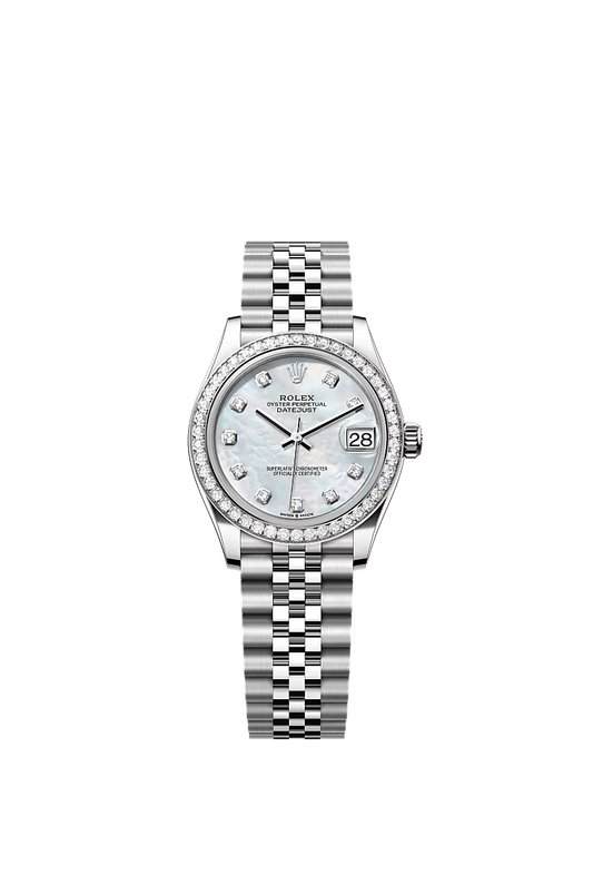 Women’s Rolex Datejust 31 White Rolesor Diamond Watch – 278384RBR - Zeuskicks