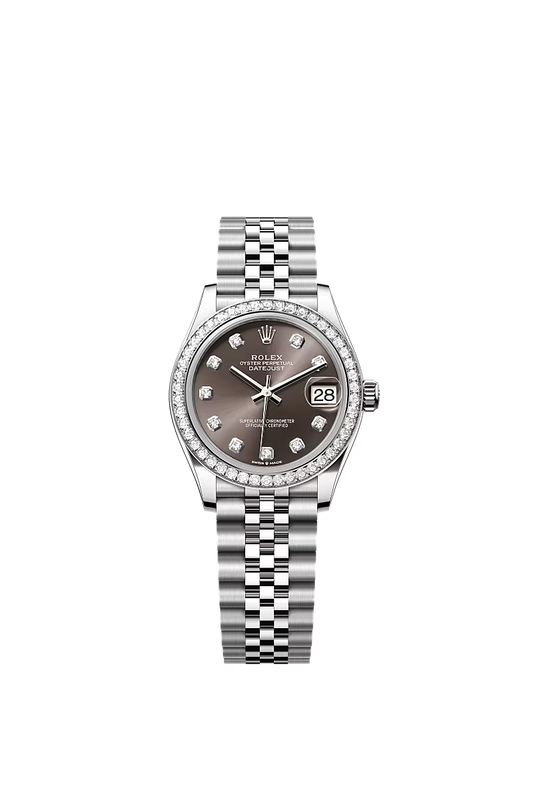 Women’s Rolex Datejust 31 White Rolesor Diamond Watch – 278384RBR - Zeuskicks