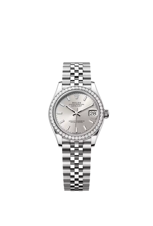 Women’s Rolex Datejust 31 White Rolesor Diamond Watch – 278384RBR - Zeuskicks