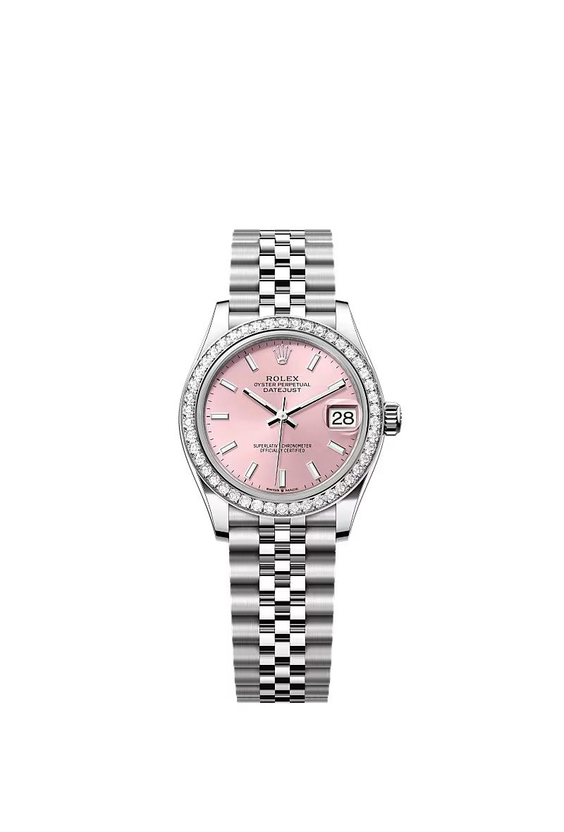 Women’s Rolex Datejust 31 White Rolesor Diamond Watch – 278384RBR - Zeuskicks