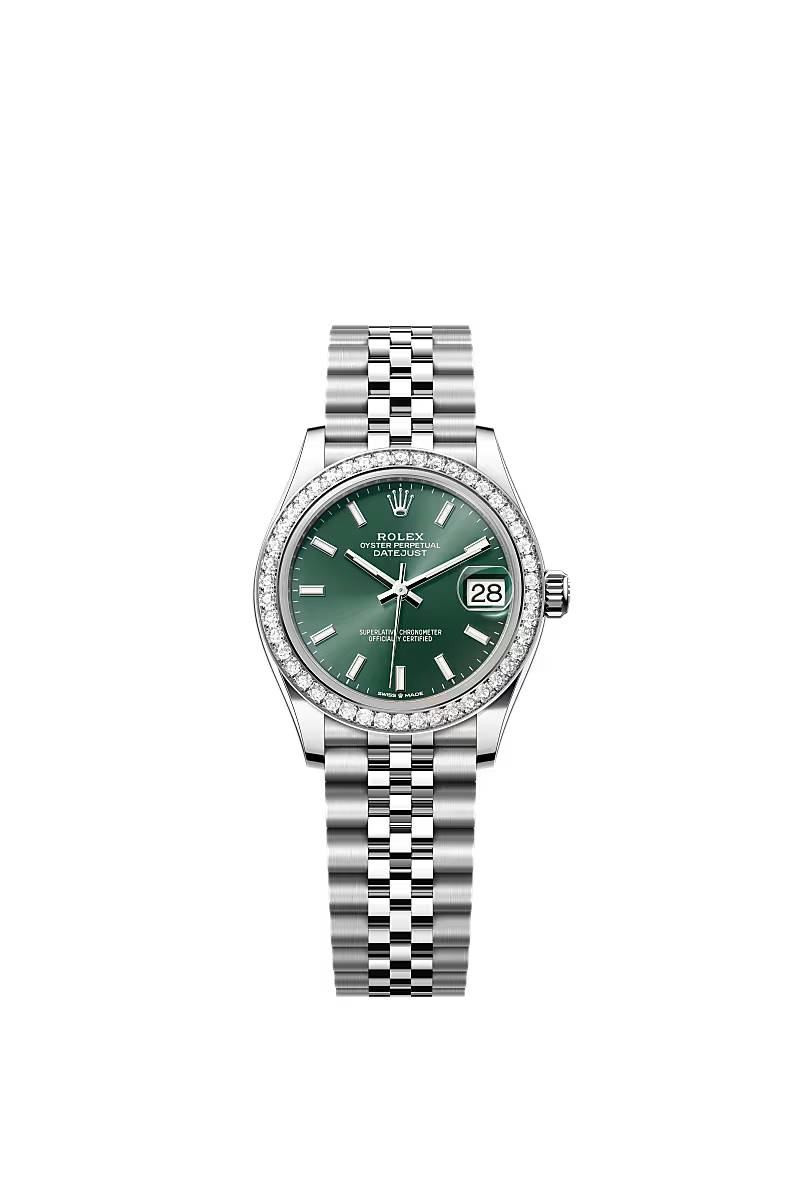 Women’s Rolex Datejust 31 White Rolesor Diamond Watch – 278384RBR - Zeuskicks