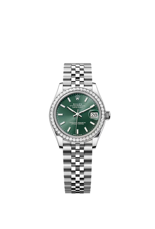 Women’s Rolex Datejust 31 White Rolesor Diamond Watch – 278384RBR - Zeuskicks