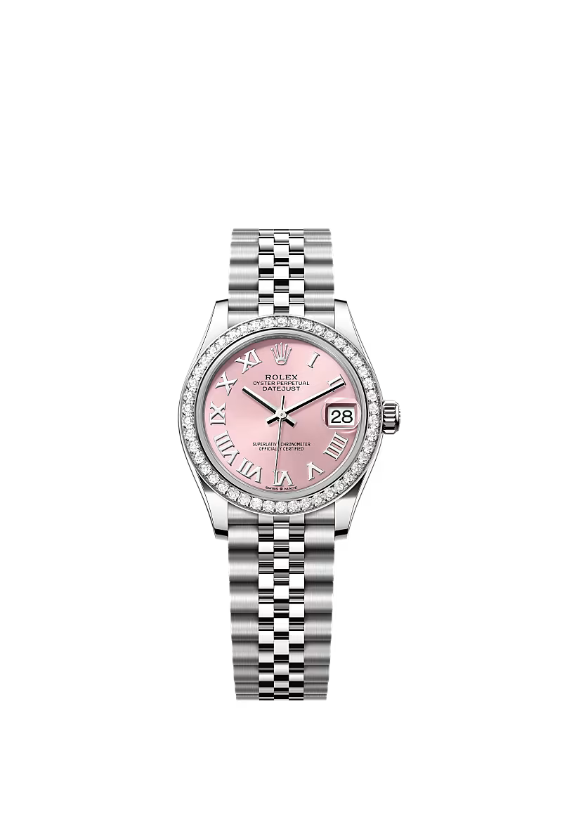 Women’s Rolex Datejust 31 White Rolesor Diamond Watch – 278384RBR - Zeuskicks