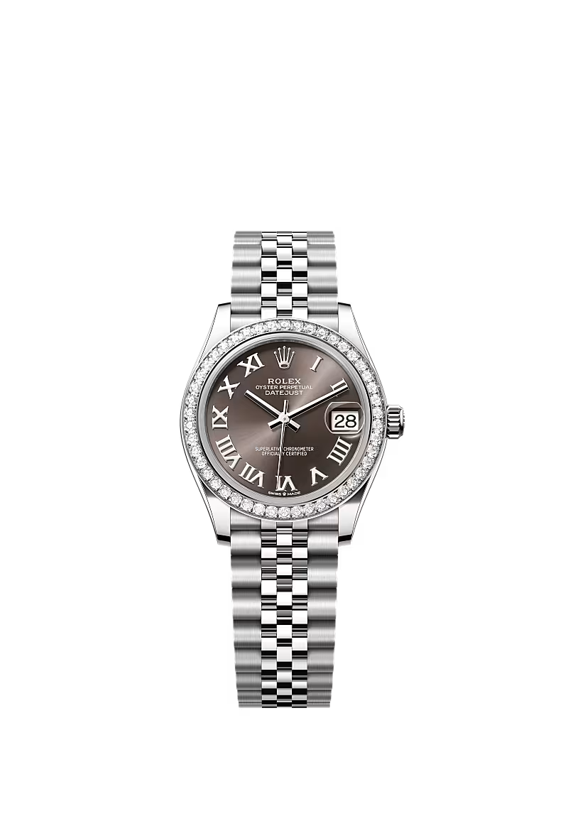 Women’s Rolex Datejust 31 White Rolesor Diamond Watch – 278384RBR - Zeuskicks