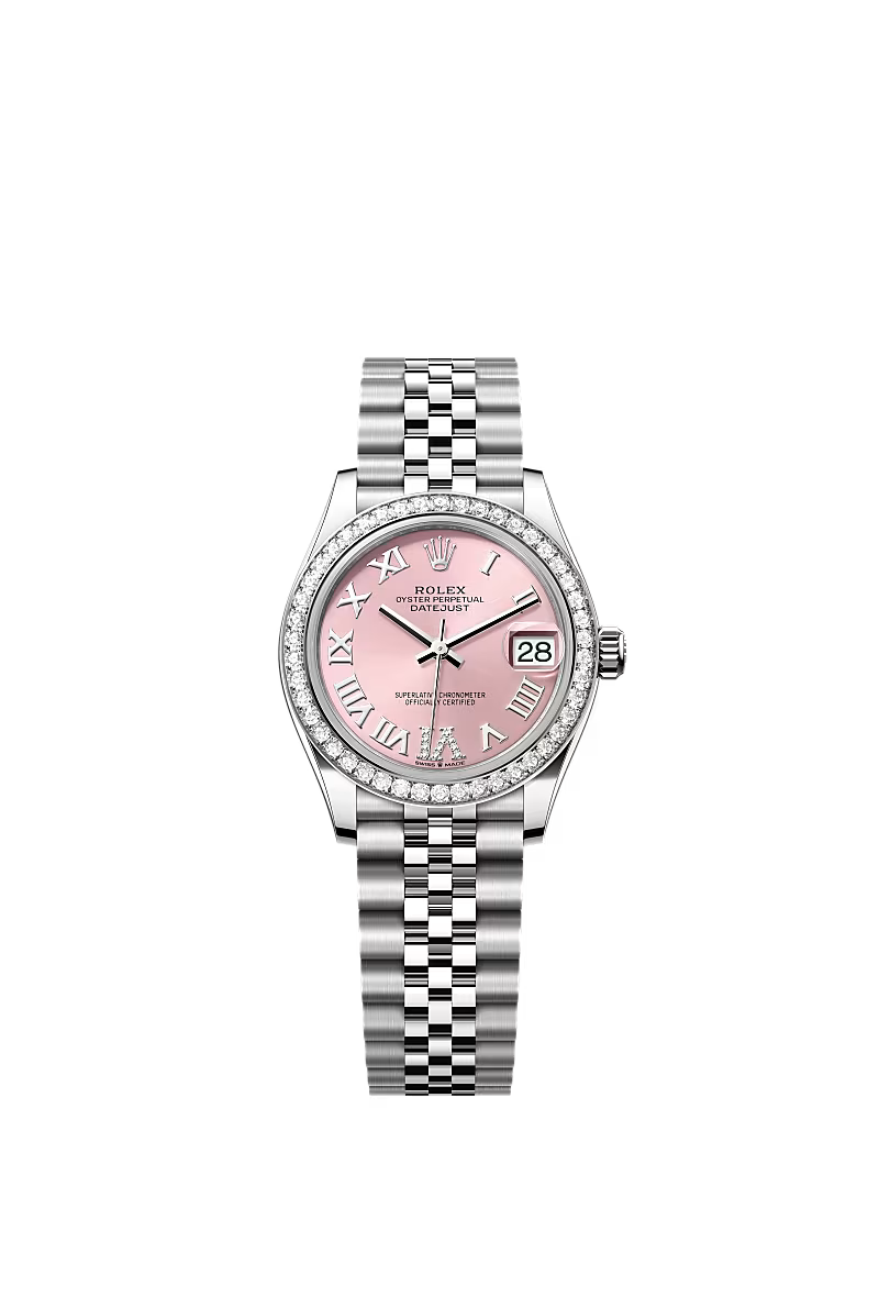 Women’s Rolex Datejust 31 White Rolesor Diamond Watch – 278384RBR - Zeuskicks