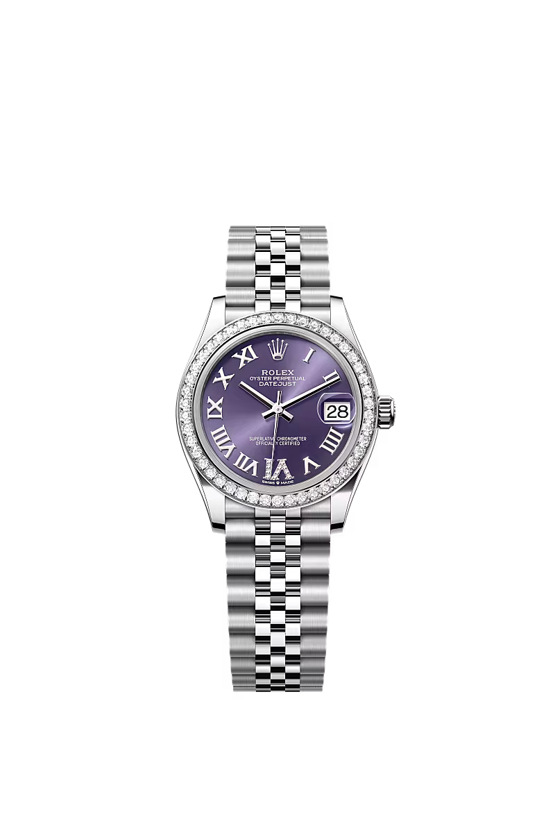 Women’s Rolex Datejust 31 White Rolesor Diamond Watch – 278384RBR - Zeuskicks