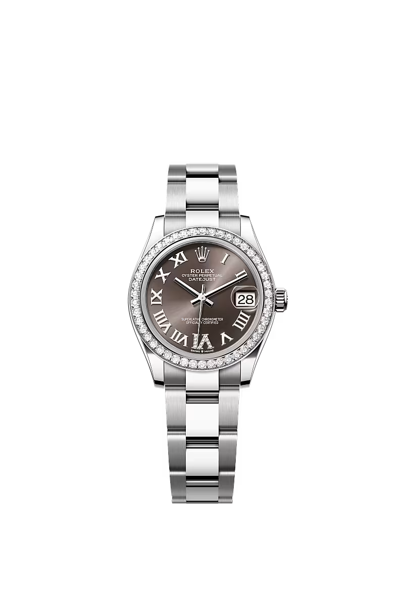 Women’s Rolex Datejust 31 White Rolesor Diamond Watch – 278384RBR - Zeuskicks