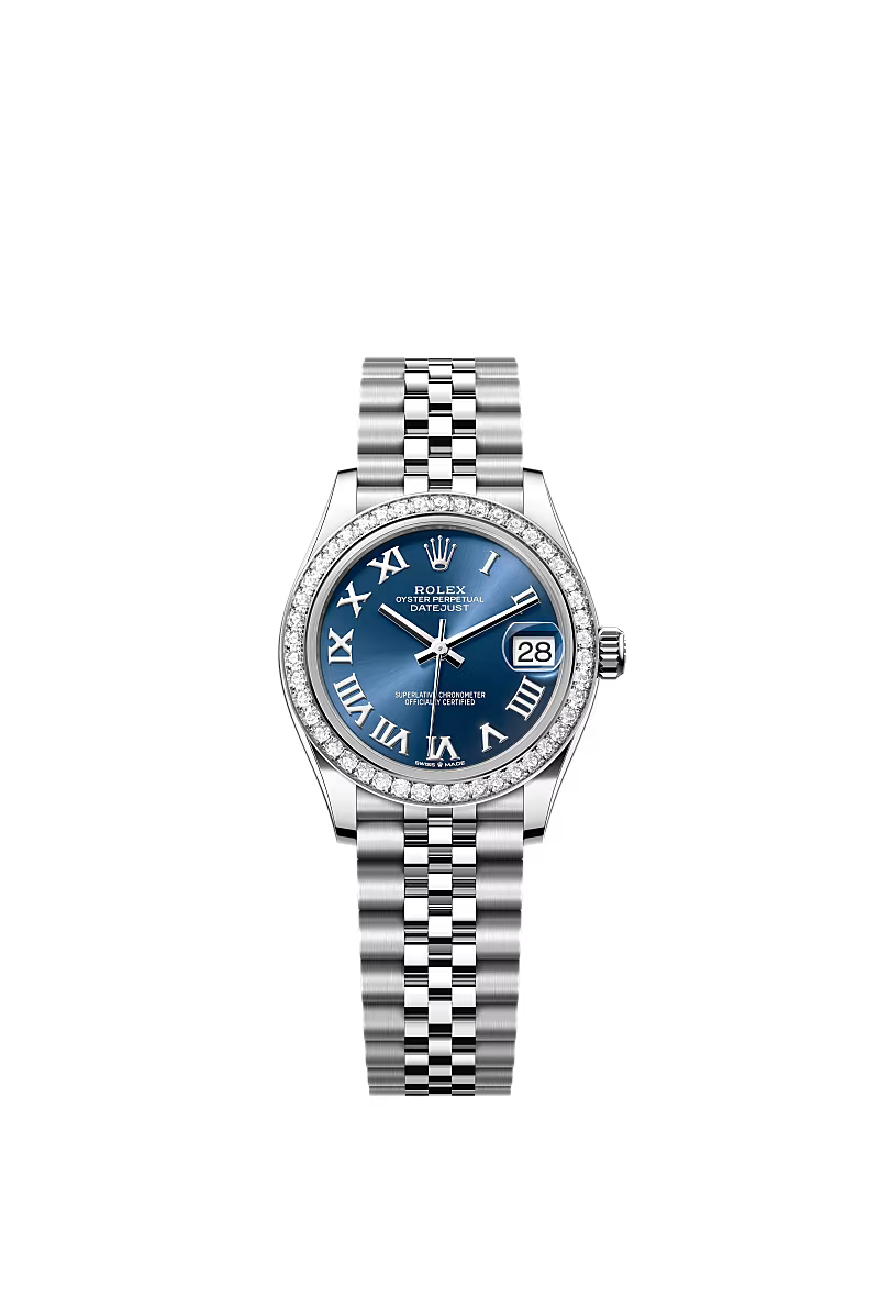 Women’s Rolex Datejust 31 White Rolesor Diamond Watch – 278384RBR - Zeuskicks