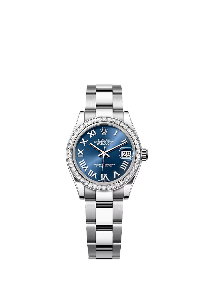 Women’s Rolex Datejust 31 278384RBR Oystersteel & White Gold Diamond Watch - Zeuskicks
