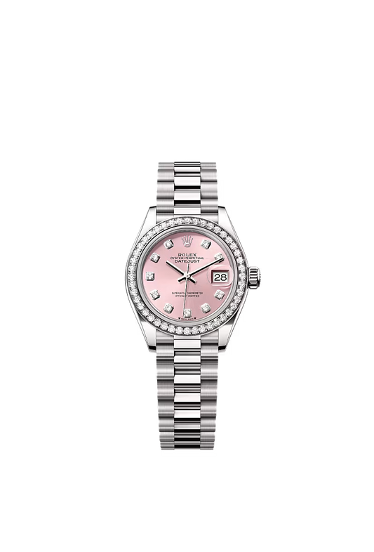 Ladies’ Rolex Lady-Datejust 279139RBR Pink Diamond Dial 18kt White Gold Watch - Zeuskicks