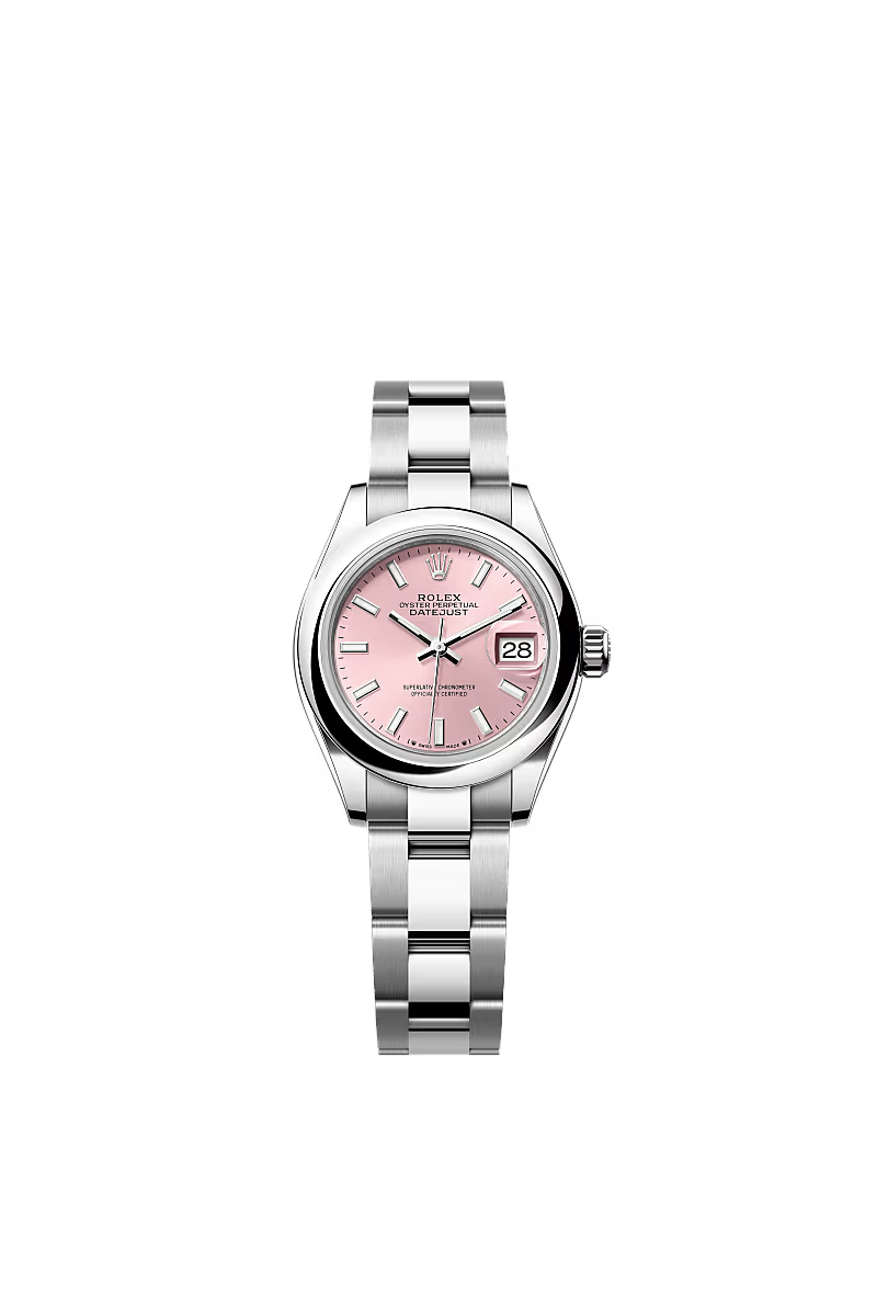 Women’s Rolex Lady-Datejust 279160 Oystersteel Pink Dial Automatic Watch - Zeuskicks