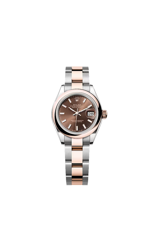 Ladies’ Rolex Lady-Datejust 28 Ref. 279161 Chocolate Dial Automatic Watch - Zeuskicks