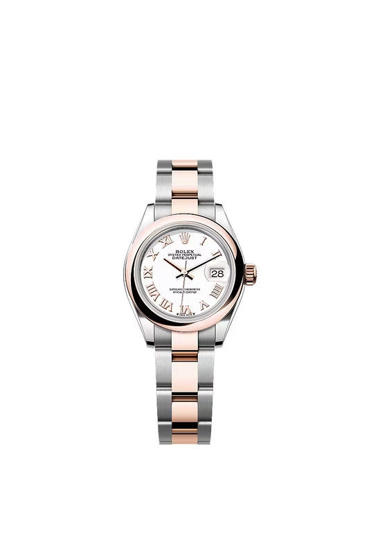 Ladies’ Rolex Lady-Datejust 28 Ref. 279161 White Dial Automatic Watch - Zeuskicks