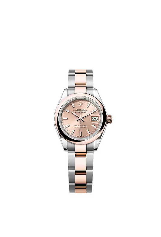 Ladies’ Rolex Lady-Datejust 28 Ref. 279161 Rosé Dial Automatic Watch - Zeuskicks