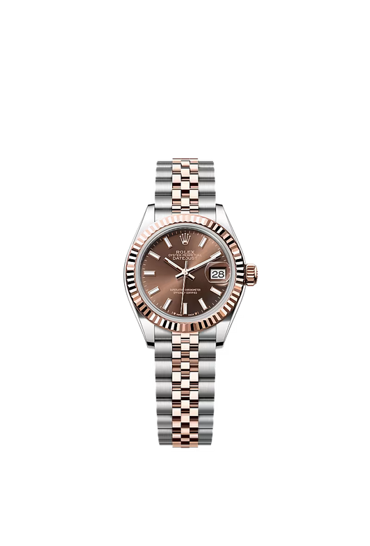 Ladies’ Rolex Lady-Datejust 28 Ref. 279171 Chocolate Dial Automatic Watch with Jubilee Bracelet