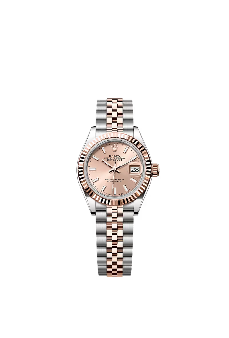 Ladies’ Rolex Lady-Datejust 28 Ref. 279171 Rosé Dial Automatic Watch with Jubilee Bracelet