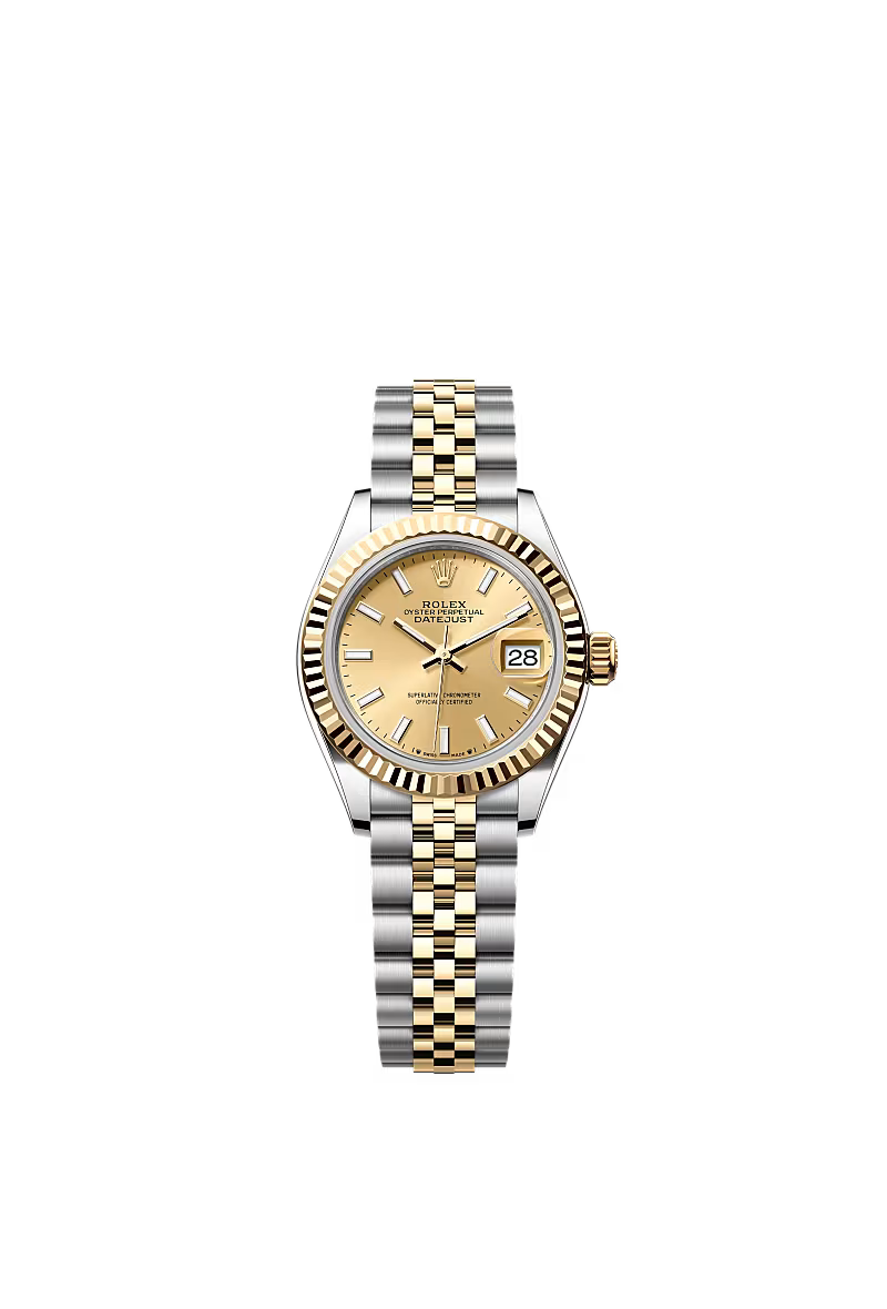 Ladies’ Rolex Lady-Datejust 28 mm Oystersteel & Yellow Gold – 279173 – Champagne Dial - Zeuskicks