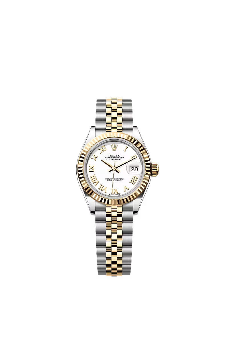 Ladies’ Rolex Lady-Datejust 28 mm Oystersteel & Yellow Gold – 279173 – White Dial - Zeuskicks