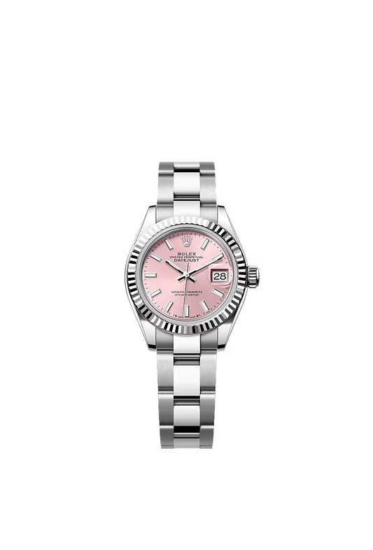 Women’s Rolex Lady-Datejust 279174 White Rolesor Pink Dial Oyster Automatic Watch - Zeuskicks