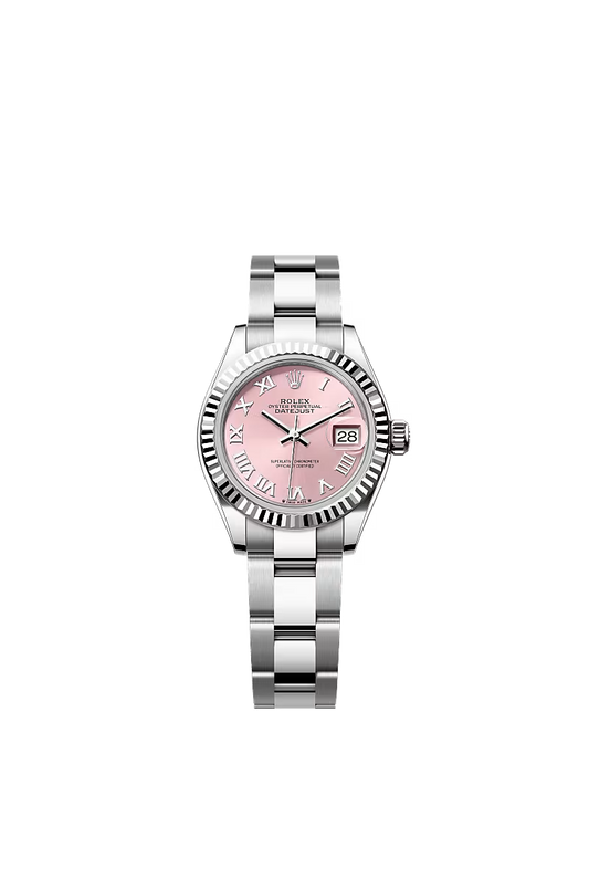 Women’s Rolex Lady-Datejust 279174 White Rolesor Pink Dial Oyster Automatic Watch - Zeuskicks