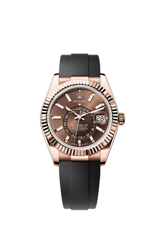 Sky-Dweller  Oyster, 42 mm, Everose gold  Reference 336235 - Zeuskicks