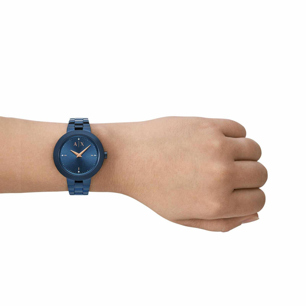 Armani Exchange AX5175I Women's analog watch with blue dial