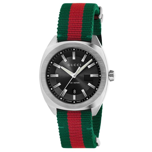 Men’s Gucci YA142305 Nylon Strap Quartz Watch