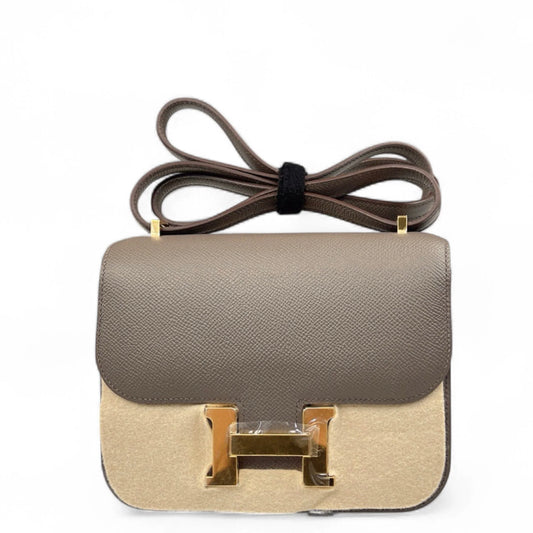 Hermès Constance 19 – Etain Epsom Leather with Gold Hardware - Zeuskicks