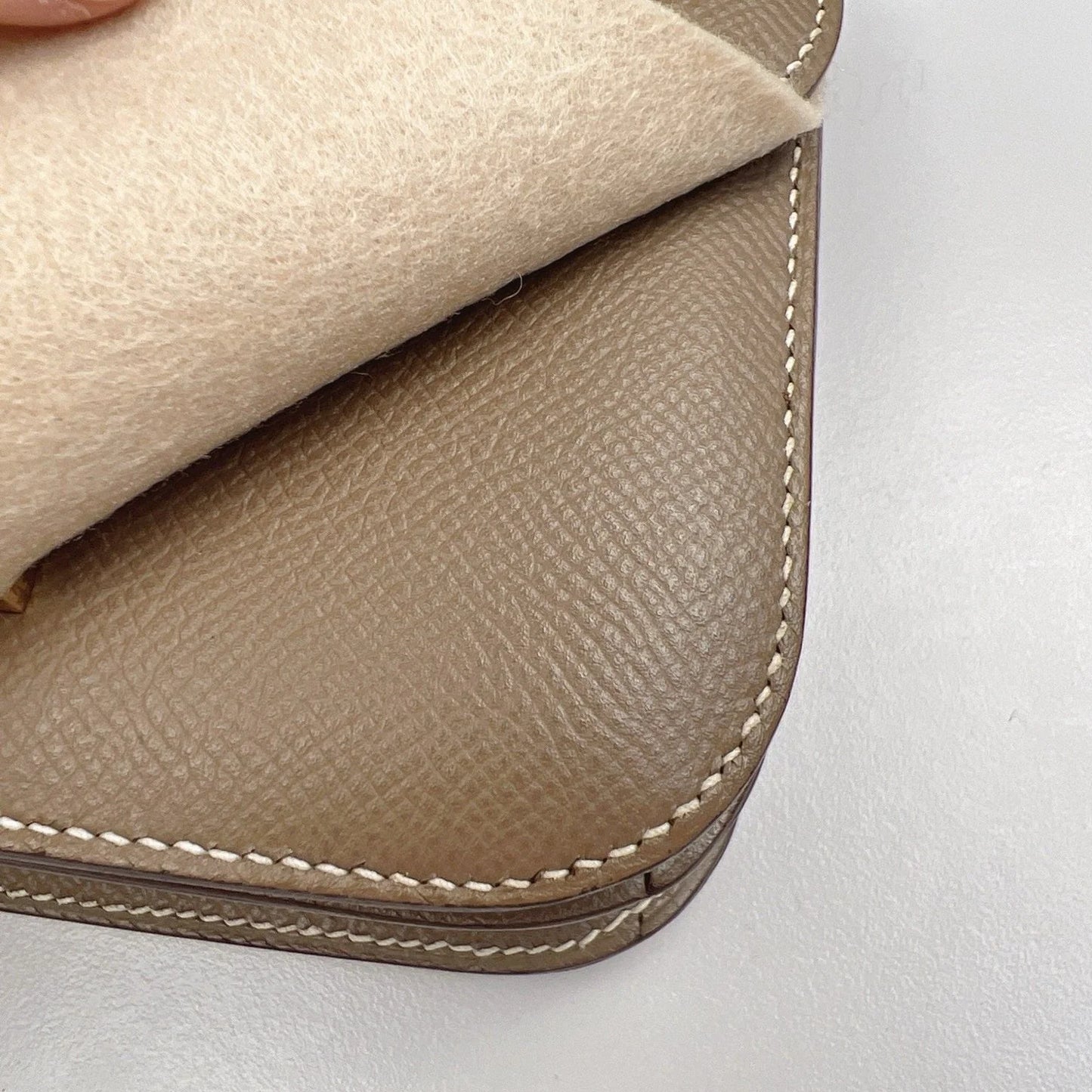 Hermès Constance 19 – Epsom 18 Etoupe (2021, Gold Hardware)