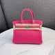 Hermès Birkin 30 – Rose Tyrien Epsom Leather with Palladium Hardware