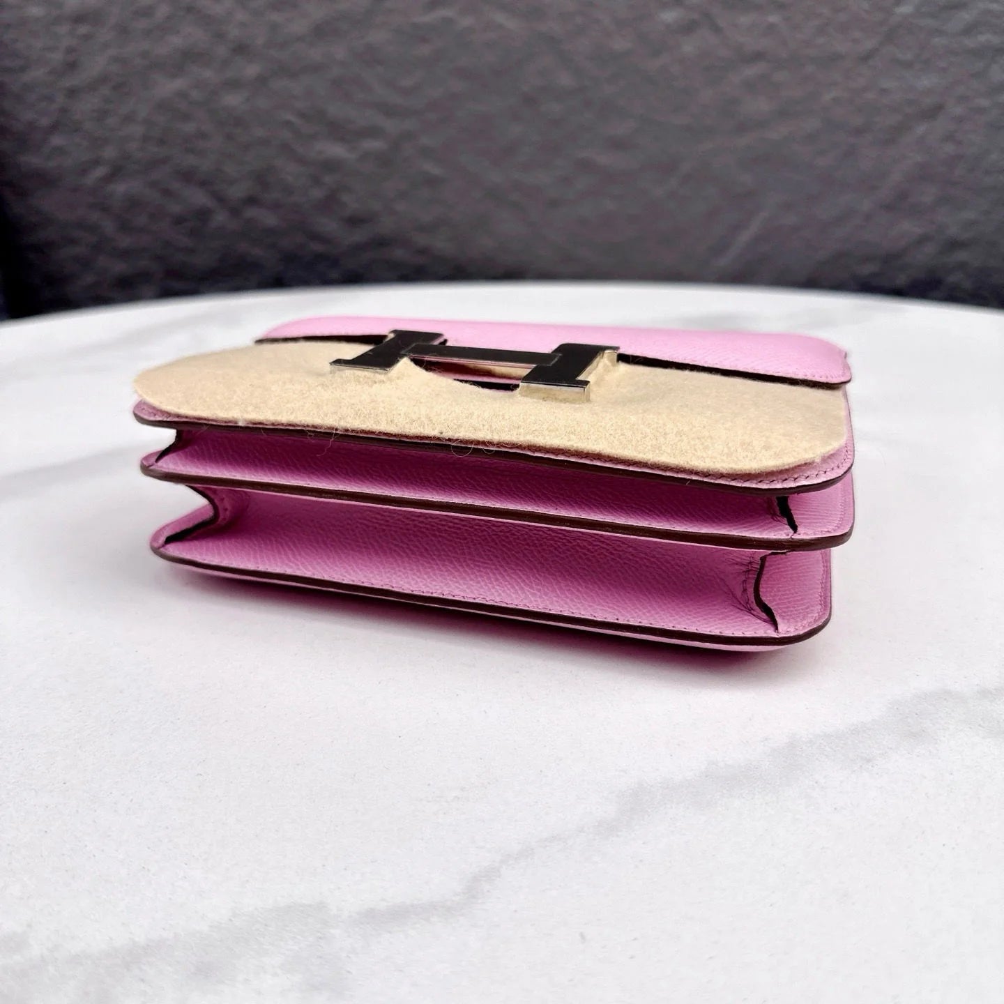 Hermès Constance 19 – Epsom Leather in Mallow Purple (2019, Silver Hardware) - Zeuskicks