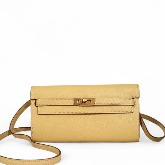 Hermès Kelly To Go Wallet in Evercolor 1S Foin