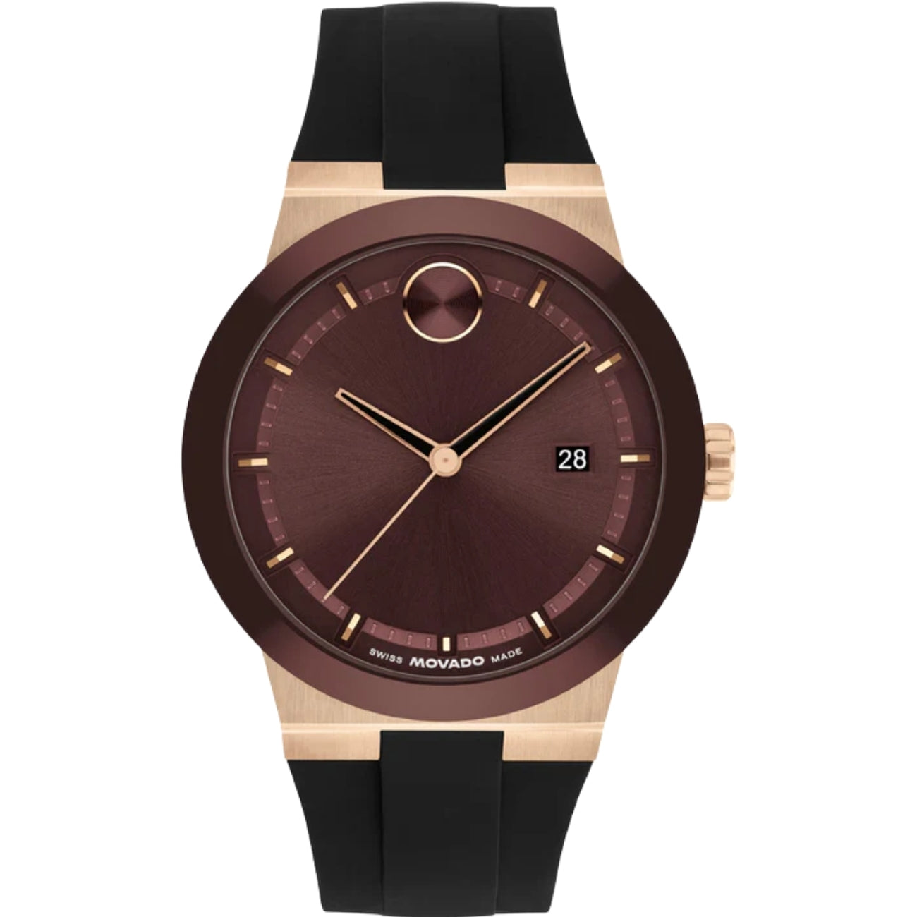 Men’s Movado Bold 3601214 Burgundy Quartz Watch