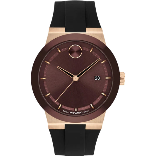 Men’s Movado Bold 3601214 Burgundy Quartz Watch