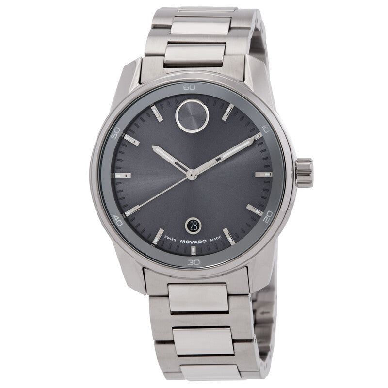 Movado BOLD Verso 3601204 Grey Dial 42 mm Watch