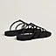 Hermès Mykonos Sandals – Black Waterproof TPU Edition