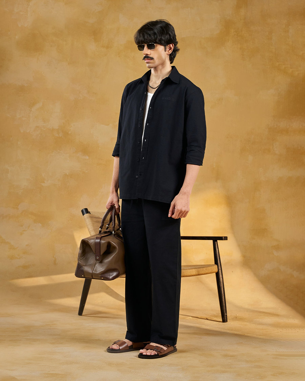 Co-ord Shirt Navy by DEADBEAR